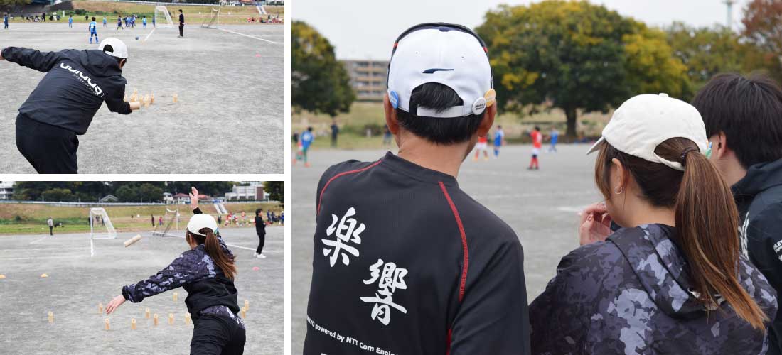 作戦会議中の写真