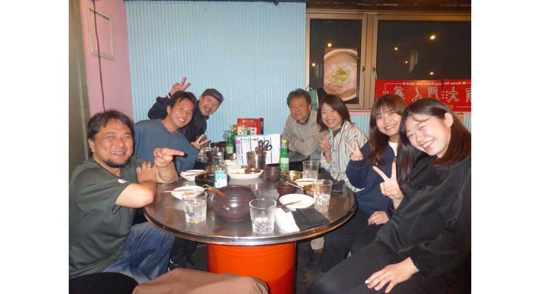 メンバーでの集合写真