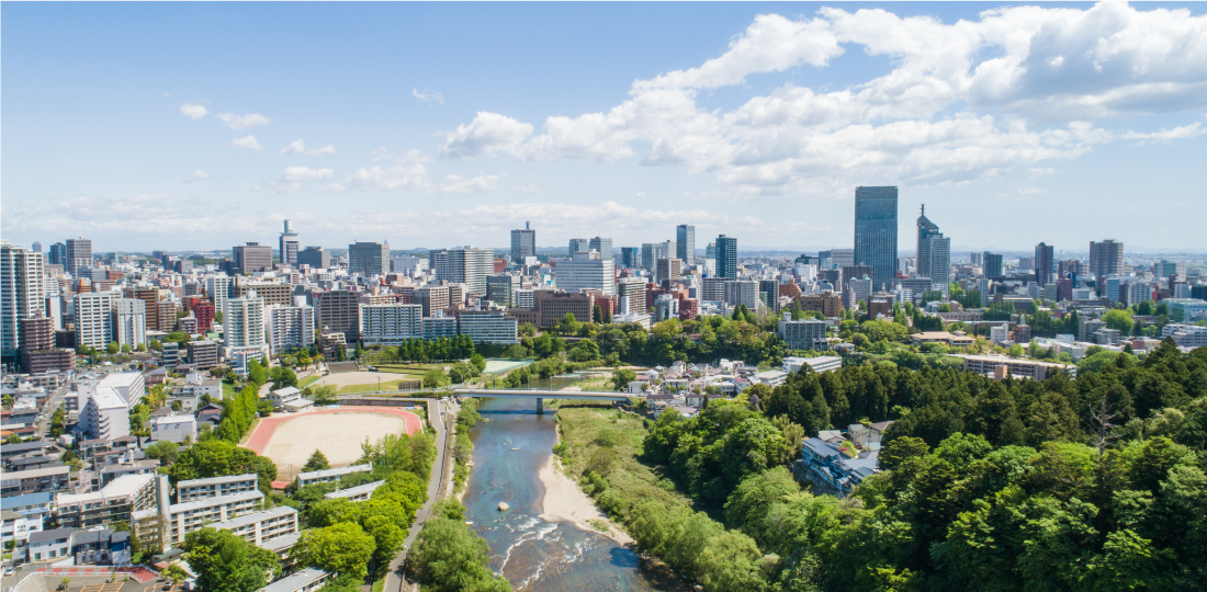 仙台市の風景