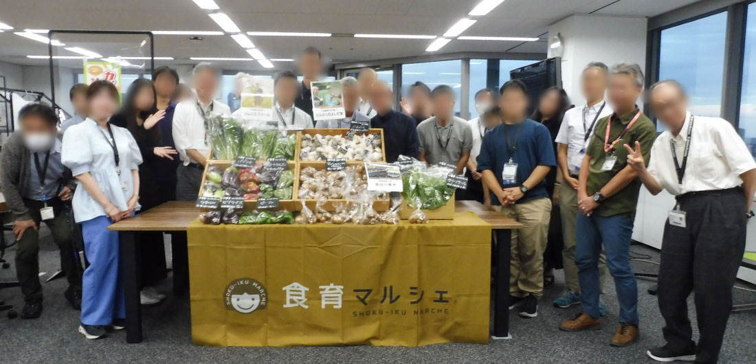 マルシェの様子