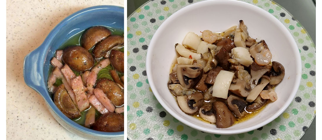 参加社員の作った野菜料理の写真