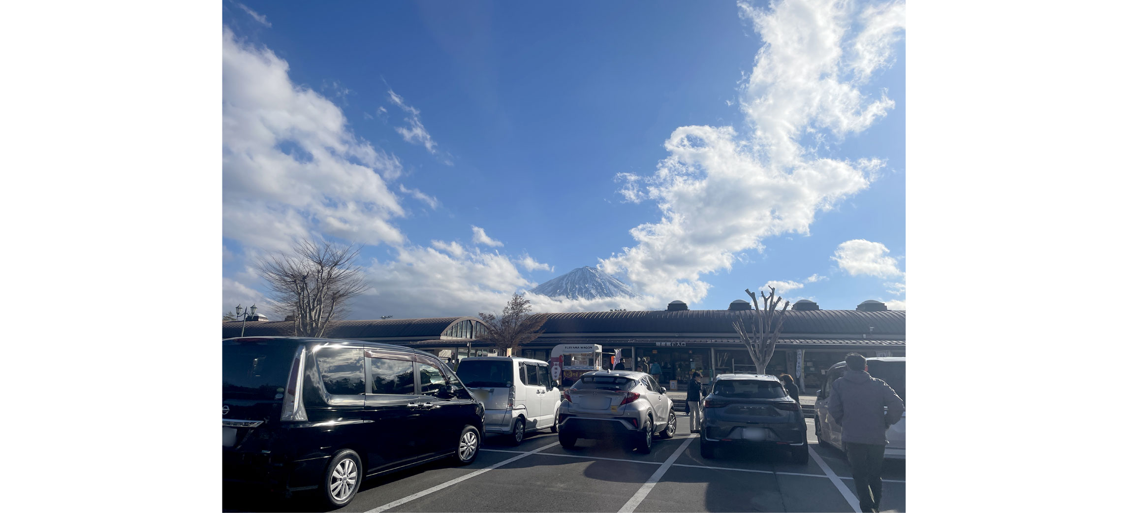 談合坂SAでの景色