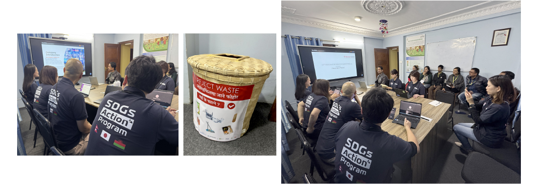 NPO「Clean Up Nepal」の様子