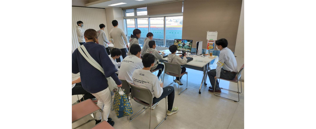 富山県陸上競技場でのイベントの様子