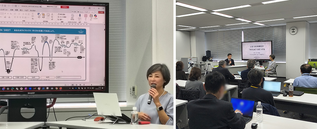 クロストークの様子